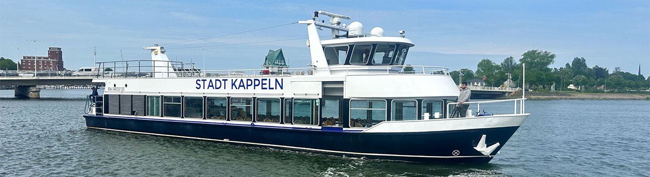 MS Stadt Kappeln 2024 Seitenansicht
