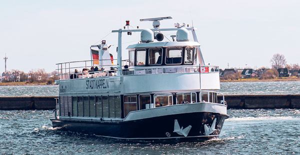 Heimathafen Kappeln: Ausflugsfahrten mit unserem Schiff MS Stadt Kappeln