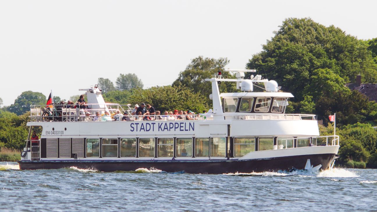 Erlebe die Schlei-Ausflugsfahrten mit dem Motorschiff MS Stadt Kappeln
